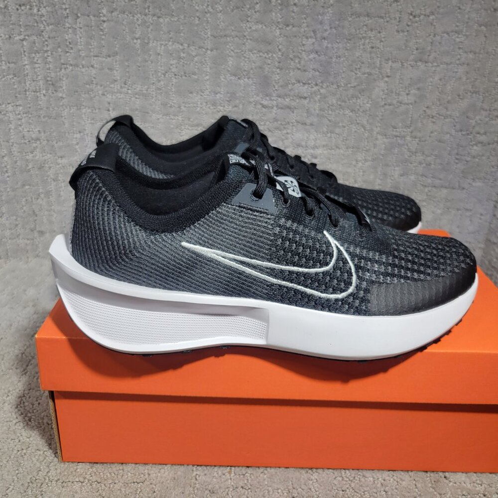 Nike Interact Run FD2292-003 Unisex Size M8.5 W10 Black Anthracite Athletic Shoe - Picture 6 of 10